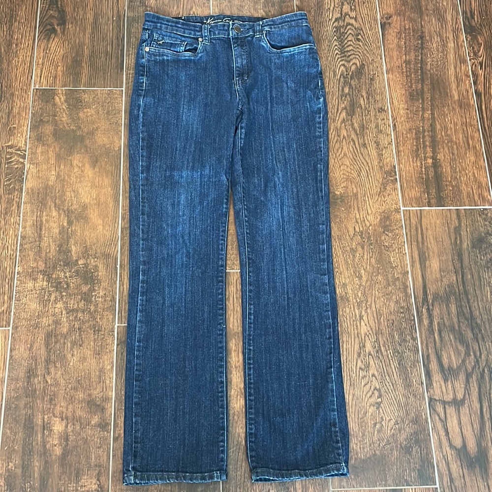 Kenneth Cole New York Dark Wash Straight Leg Men's Denim Jeans Size 30x32